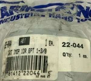  STANDARD SCHLAGSCHRAUBER STECKSCHLÜSSEL 1-3/8 ZOLL 6 PUNKT 1 ZOLL ANTRIEB ARMSTRONG 22-044  - Bild 1 von 4