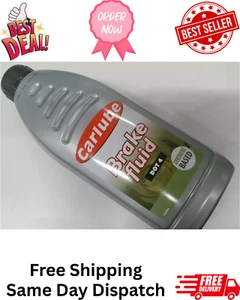 Carlube Brake Fluid DOT 4, 1 Litre UK Fast Free Shipping - Picture 1 of 7