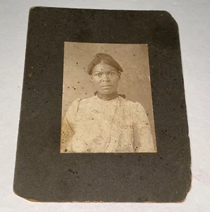 Rara antica foto ID donna nera sudafricana americana Norfolk VA armadio - Foto 1 di 8