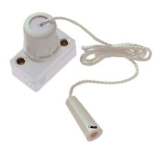 DENCON 2A PULL CORD SWITCH WITH STRING FOR WALL LIGHTS.