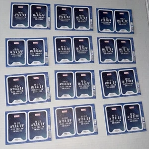 Lot Of 12 Marvel Universe 4 Pack Loblaws Unopened Mission Cards! - Picture 1 of 1