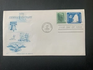 1965 #U549 4c Old Ironsides Envelope - Fleetwood FDC - Picture 1 of 1