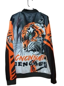 Cincinnati Bengals Chalk Line NWT Jacket Men's See Measurements It Runs Small. - Picture 1 of 11