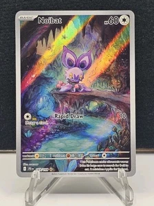 Noibat 169/159 Sv09: Scarlet & Violet Journey Together Pokemon Card SIR Holo - Picture 1 of 2