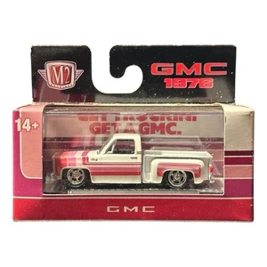 M2 Machines O'Reilly Exclusive 1976 GMC SIERRA GRANDE 15 S123 O'Reillys Pink HTF - Picture 1 of 2