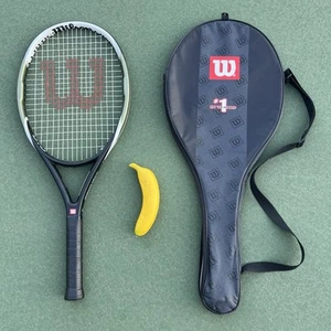 Wilson Hyper Hammer 5.3 Tennis Racquet 110 Sq. In. Head Grip (4) 4 1/2 EXCELLENT - Picture 1 of 16