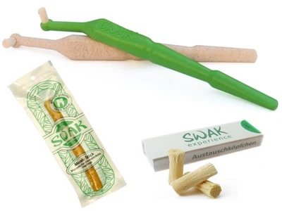 SWAK Toothbrush Interchangeable Heads Heads Miswak Siwak Sticks  - Image 1 of 4