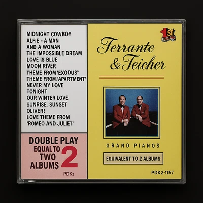 🎹 Ferrante & Teicher Double Album Cassette  Grand Piano Classics  Vintage Rare - Image 1 of 4