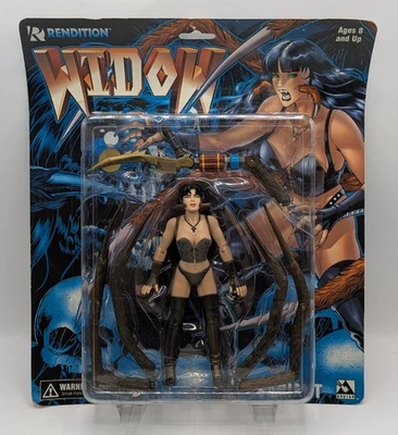 Figura de acción Widow Gold Variant 1998 Rendición Avatar NUEVO SELLADO Foto 1 de 4
