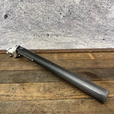 Braçadeira de selim Bontrager fibra de carbono 27,2 mm preta micro ajuste - Imagem 1 de 4