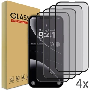 4-Pack For Apple iPhone 13/13 Pro/Pro Max Clear Screen Protector Tempered Glass - Picture 1 of 14