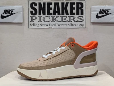 Air Jordan Day 1 EasyOn GS - FQ1306 200 - Driftwood / Orange - 6.5Y / Women's: 8 - Image 1 of 4