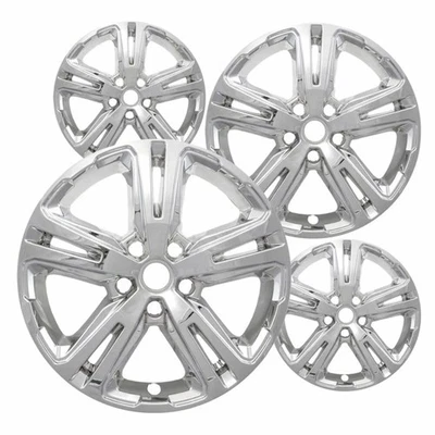 Set of 4 Chrome 17 inch Impostor Wheel Skins for 18-22 GMC Terrain Rim Covers Foto 1 de 4