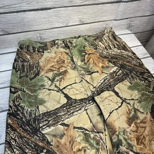 VTG 90s Cabelas Realtree Camo Jeans 34x26 Made In USA Old Camo Pattern - Picture 1 of 15