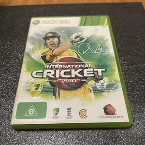 International Cricket 2010 - Microsoft Xbox 360 PAL Genuino ¡RARO! - Imagen 1 de 3