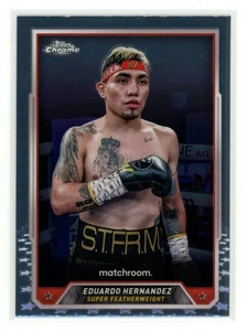 EDUARDO HERNANDEZ 2024 Topps Chrome Boxing #49 - Picture 1 of 2