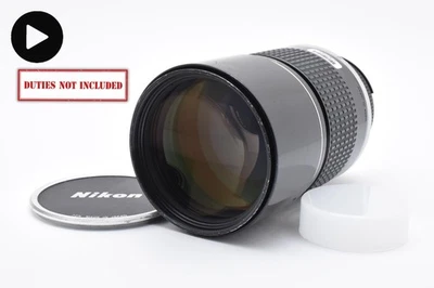 [Quase em perfeito estado] Lente telefoto Nikon Ai-s AIS Nikkor 180mm f/2.8 ED MF do Japão - Imagem 1 de 4