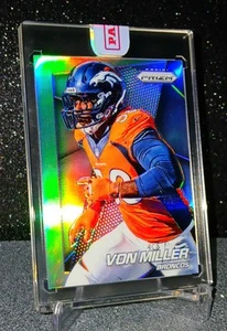 🔥VON MILLER🔥2014 Panini Prizm #156 SILVER PRIZM REFRACTOR SP Broncos - SEALED - Bild 1 von 4