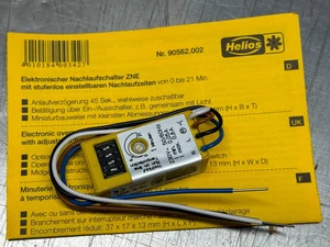 Helios ZNE, Elektronischer Nachlaufschalter neu in OVP - Bild 1 von 4