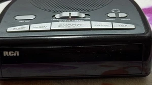 Rca Alarm Clock Multi Function Dual Wake Am Fm Radio RP5400A VTG Tested Works - Picture 1 of 12