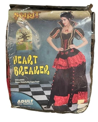 Spirit Halloween Women's Adult Heart Breaker Costume Size 4-6 - Image 1 of 4