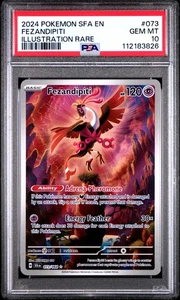Tarjeta Pokémon Fezandipiti 073/064 S&V Shrouded Fable Ilustración Rara PSA 10 - Imagen 1 de 2