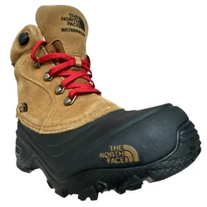 THE NORTH FACE WINTERSTIEFEL KINDER GR. 3 BRAUN LEDER L27 - Bild 1 von 10