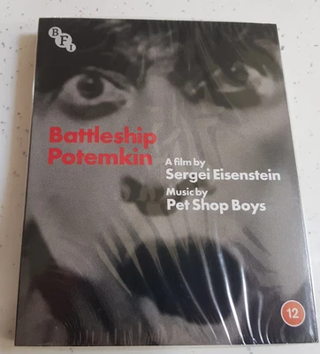 Battleship Potemkin Music by Pet Shop Boys     Blu Ray / CD   New & Sealed - Image 1 of 2