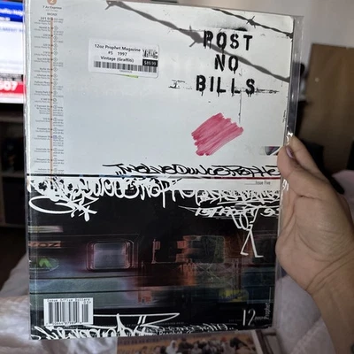 12oz Twelve Ounce Prophet #5 Graffiti Magazine 1997 Poster Vintage - Image 1 of 4