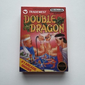 Retro Vintage 3D Doble Drag&oacute;n Nintendo NES Juego Caja Refrigerador Im&aacute;n