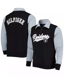 Tommy Hilfiger Raiders Sweatshirt Herren L 1/4 Zip Neu mit Etikett - Bild 1 von 12