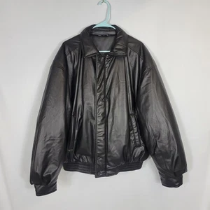 NWOT Zara Bomber Jacket Mens Large Oversized Black - Picture 1 of 17