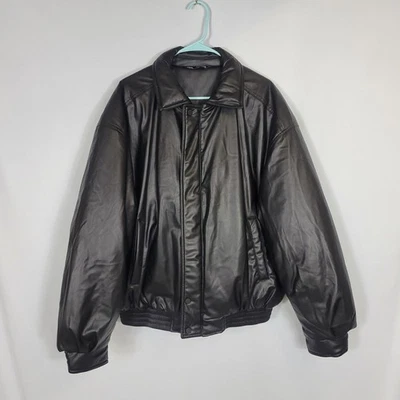 NWOT Zara Bomber Jacket Mens Large Oversized Black - Image 1 of 4