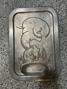 1938 Griswold Cast Aluminum Aristocraft Meat Platter - 11x16 - Picture 1 of 4