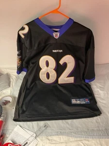 Joe Flacco Baltimore Ravens #5 Jersey Sz 48 & 82 Smith Reebok on field  +extras - Picture 1 of 11