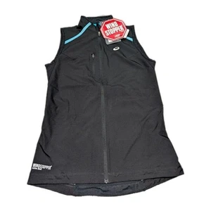 Womens Asics Sleeveless Windbreaker Goretex, Black, Size XS RRP £70 - Picture 1 of 3