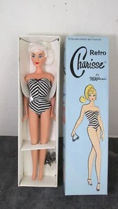 VTG NIB 12" PLATIUM CHARISSE WITH B&W BATHING SUIT BY PAUL DAVID & MIKELMAN - Picture 1 of 6