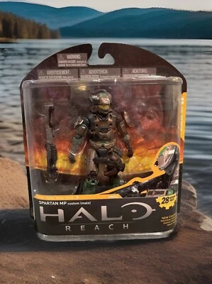 NUEVO Halo Reach Serie 3 Spartan MP Figura de Acción Personalizada Raro Camuflaje Mcfarlane Foto 1 de 4