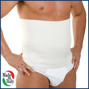Pancera lana contenitiva termica uomo donna fascia elastica lombare per schiena - Foto 1 di 4