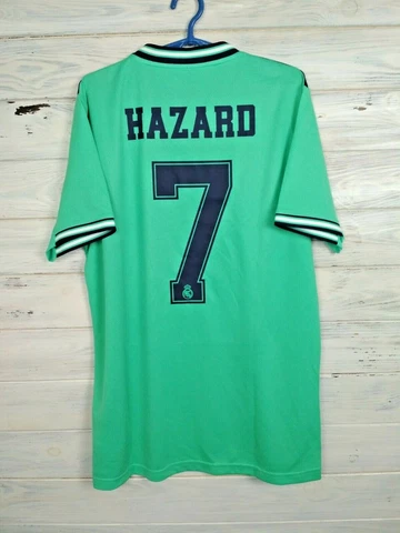 Hazard Real Madrid Jersey Player Issue 2019/20 Authentic 3rd MEDIUM Shirt Adidas Cover