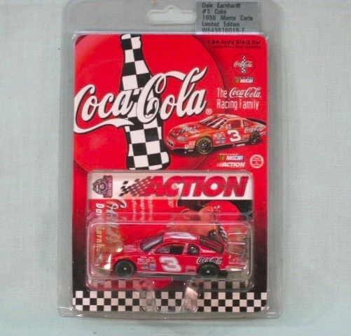 Action Dale Earnhardt #3 Coca Cola Monte Carlo Limited Edition 1998