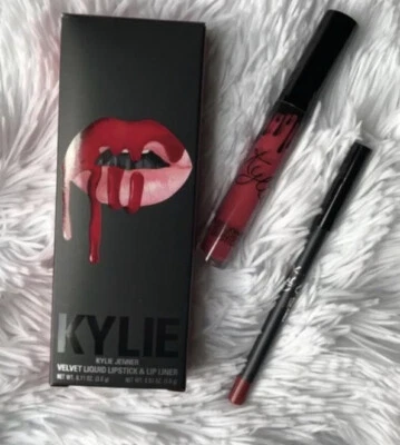 Kit de labios y delineador de labios líquido de terciopelo Kylie Cosmetics JORDY, auténtico Foto 1 de 3