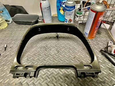 1991-2005 Acura Nsx Speedometer Cluster Bezel 77201-Sl0-A00za *rare Oem Yellow - Image 1 of 2