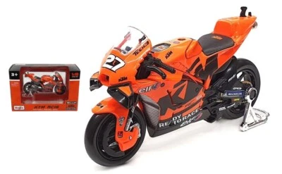 Maisto 36376L KTM #27 'RC16TECH 3 KTM' MotoGP 2021 - Iker Lecuona 1/18 Scale - Image 1 of 4