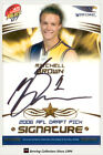 2007 Select Afl Supreme Draft Pick Signature Dr16 Mitchell Brown (West Coast)