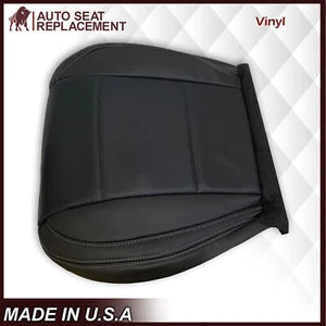 2015 2016 Subaru Outback Legacy Driver Side Bottom Perforated Seat Cover Black - Picture 1 of 12