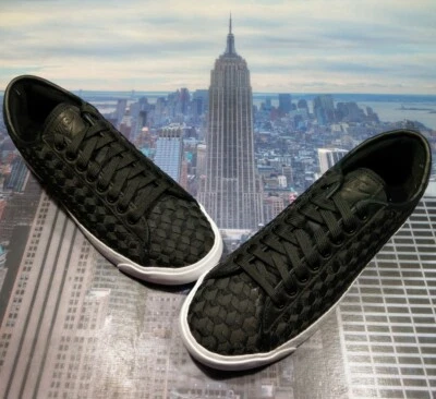 Nike Tennis Classic AC Woven Black/Black-White Mens Size 7 724976 002 New - Image 1 of 4