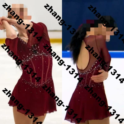 New  Figure Skating Dress, Figure Skating Dress For Competition  C0508 - Image 1 of 4