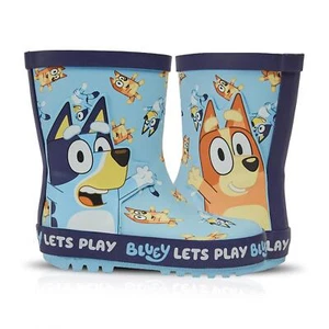 Kinder Mädchen Jungen Gummistiefel Bluey Rubber Welly Regenstiefel Anti-Rutsch Gummistiefel - Bild 1 von 8