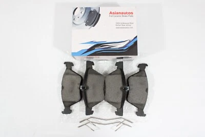 Asianautos Ceramic Front Brake Pads With Hardware For Mercedes Benz CLK430 99-03 — 第 1/3 张图片